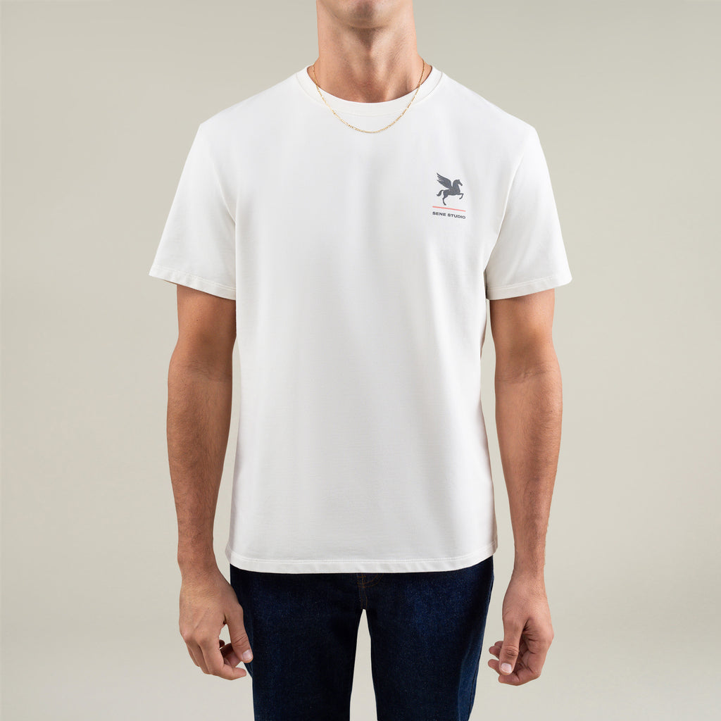 Tags:(Large | 6'1" - 165) Custom t-shirt tee model Jessey in Bone