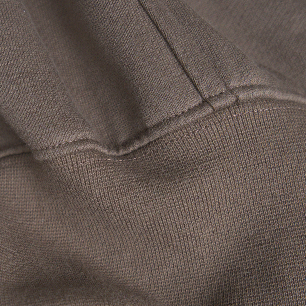 Heavyweight Terry Standard Hoodie model Guillermo in Tobacco