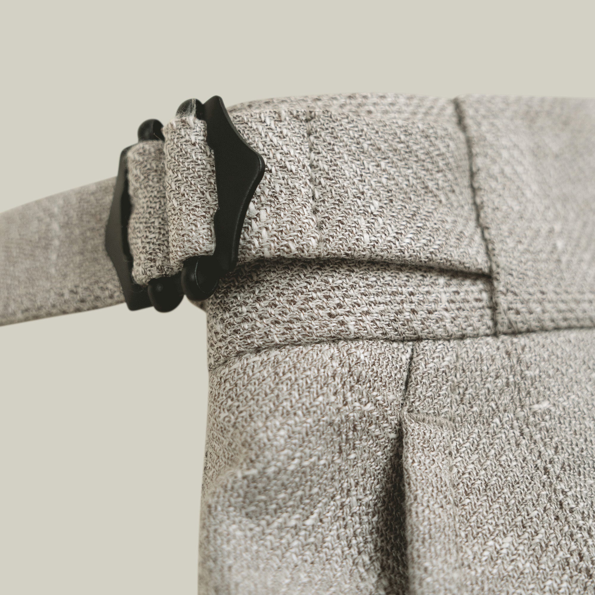 Ford Wool Linen Silk Trousers model tyler in Shoreline