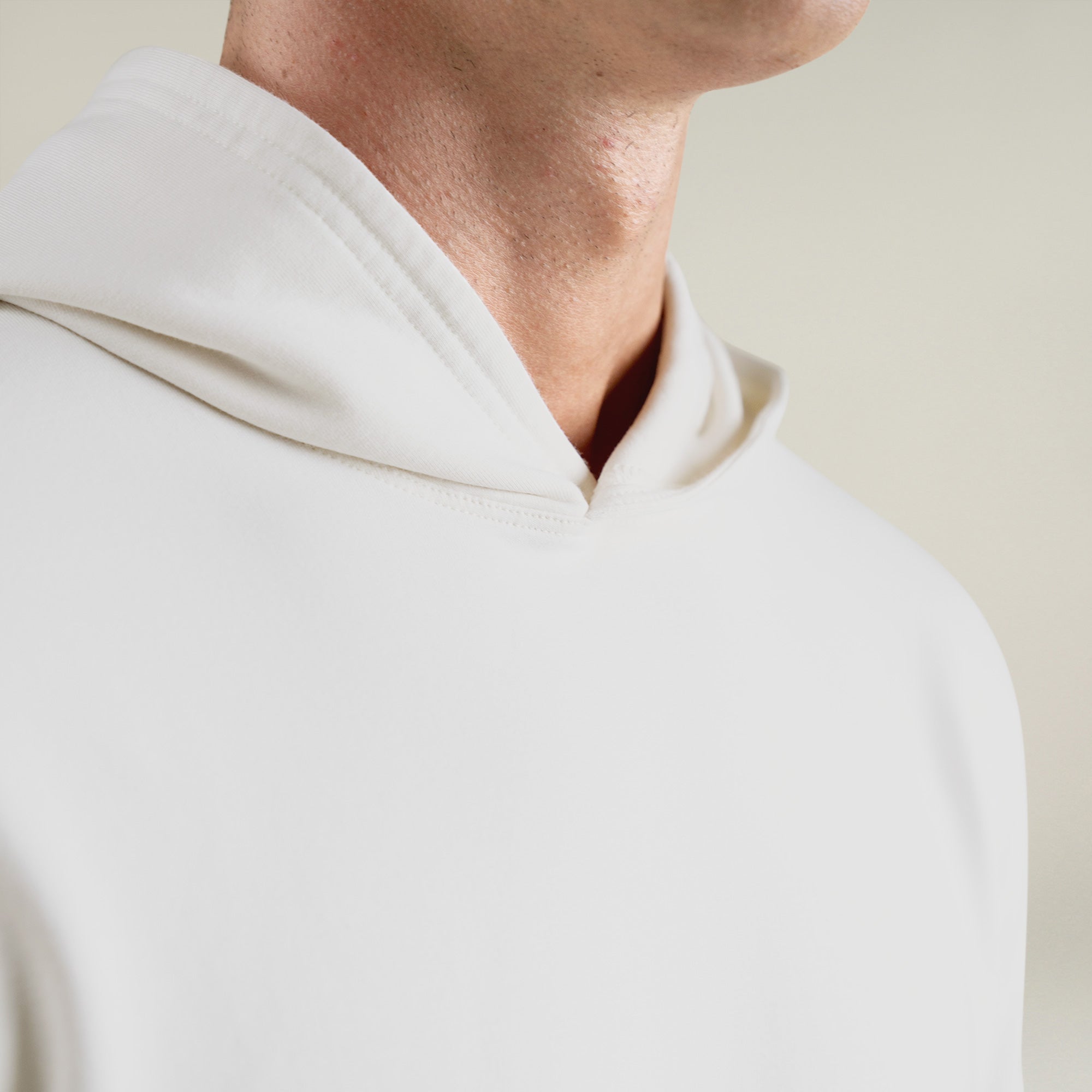 Tags:(6'1" - 165 lbs|Large) Custom t-shirt tee model Jessey in Bone