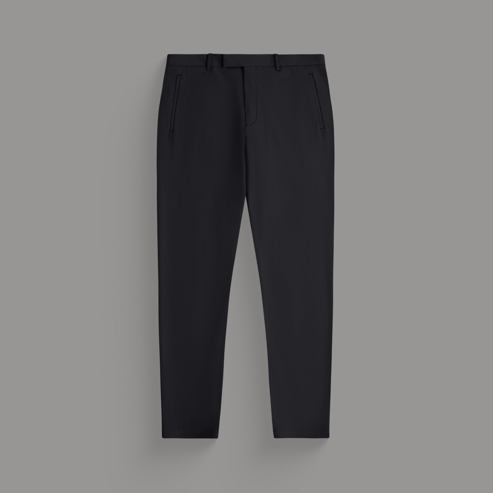 bespoke custom trousers pant chino performance technical model Tyler in Black