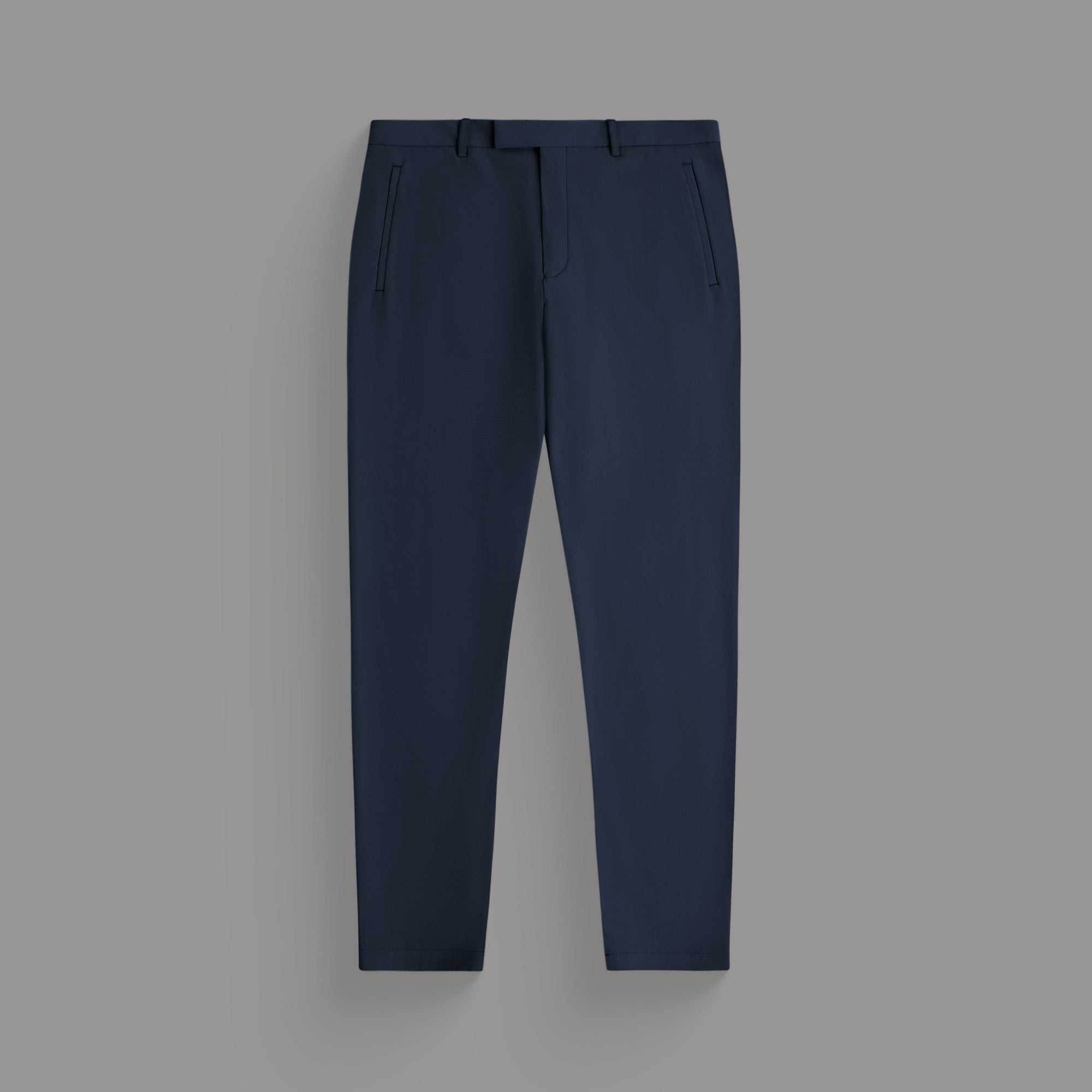 bespoke custom trousers pant chino performance technical model Tyler in Navy