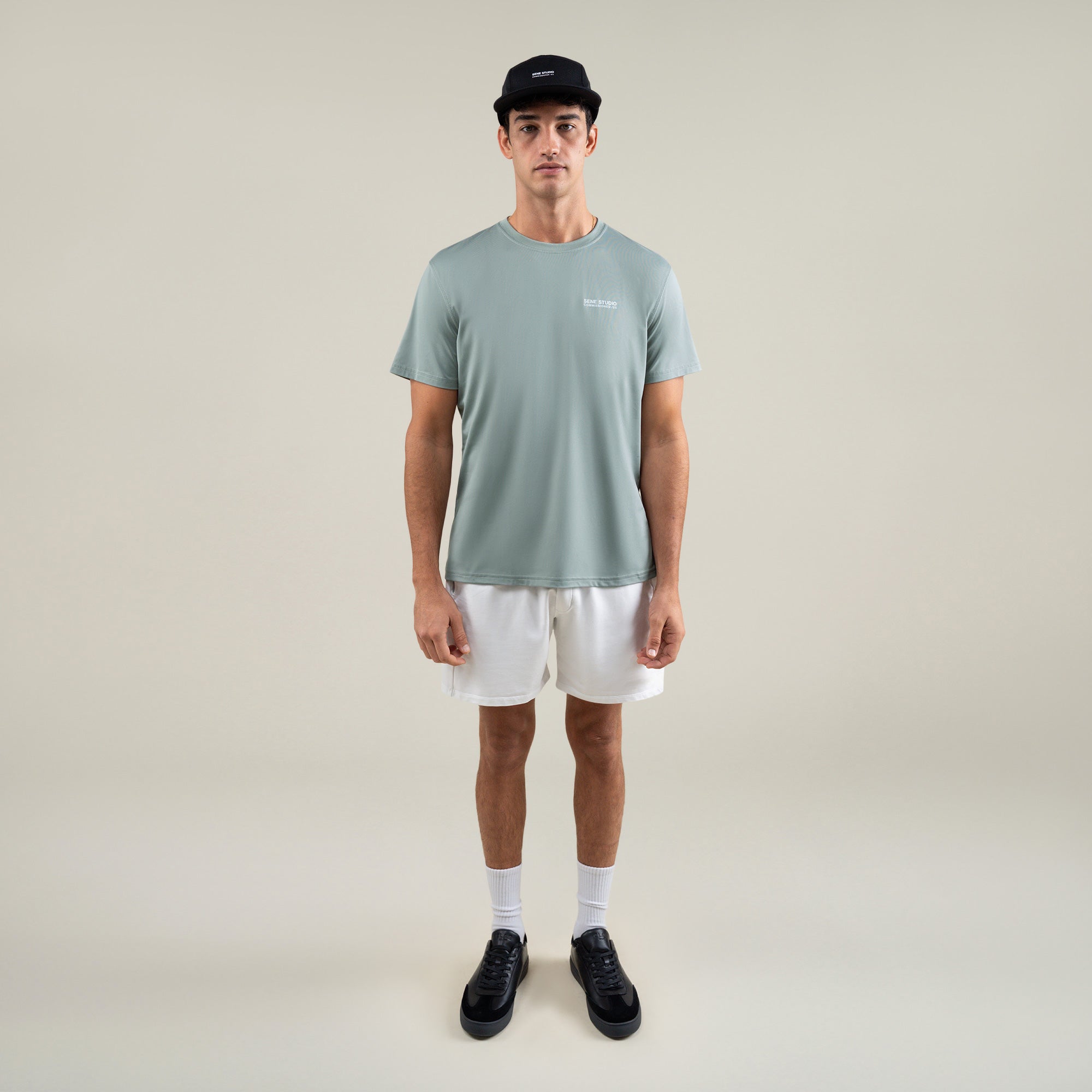 Tags:(Large | 6'1" - 165) Custom t-shirt tee model Jessey in Glacier