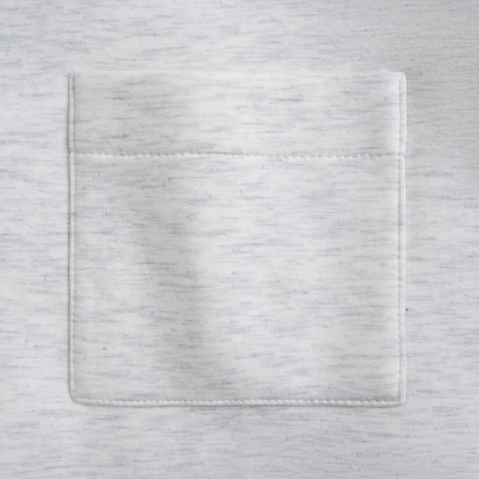 Evening Pullover model tyler in light heather gray