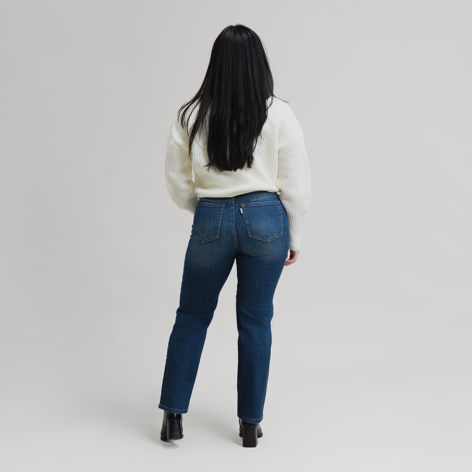 custom air cigarette jeans model Gem in Sur Blue