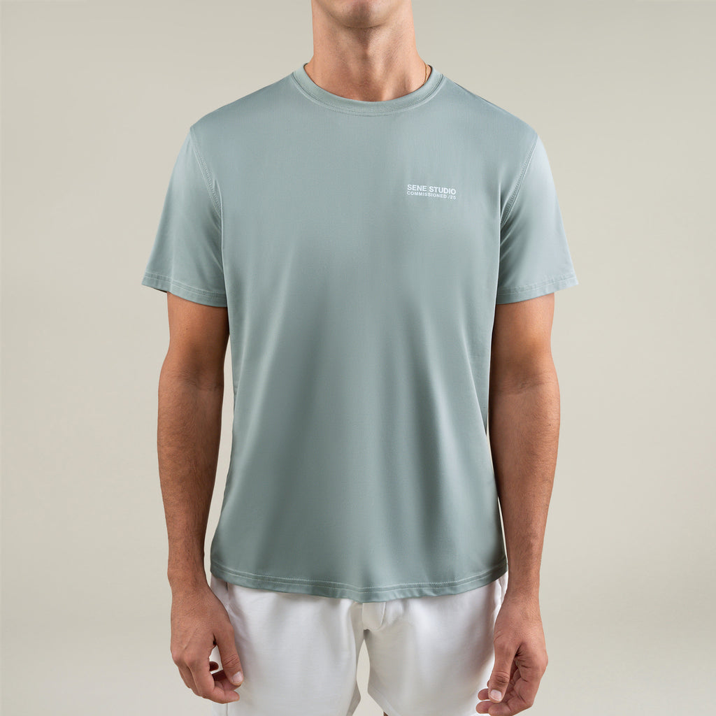 Tags:(Large | 6'1" - 165) Custom t-shirt tee model Jessey in Glacier