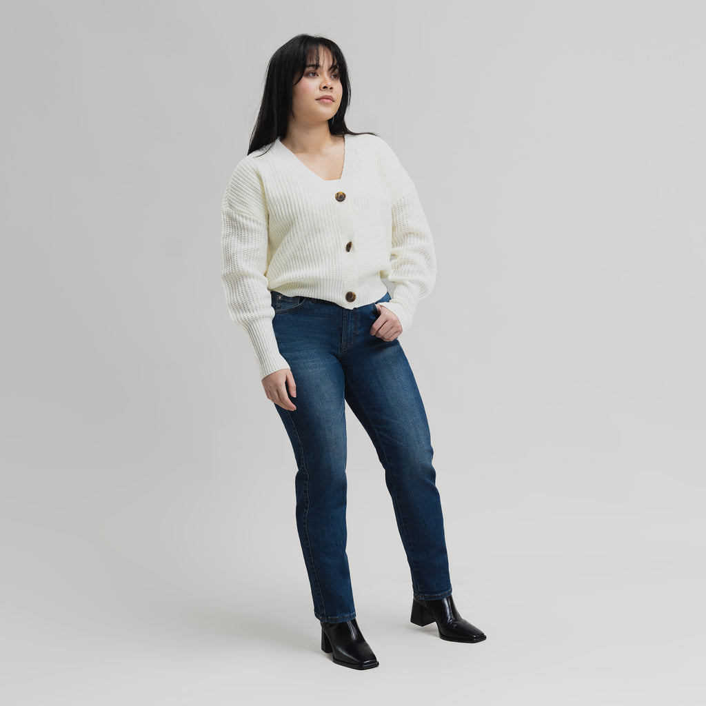 custom air cigarette jeans model Gem in Sur Blue