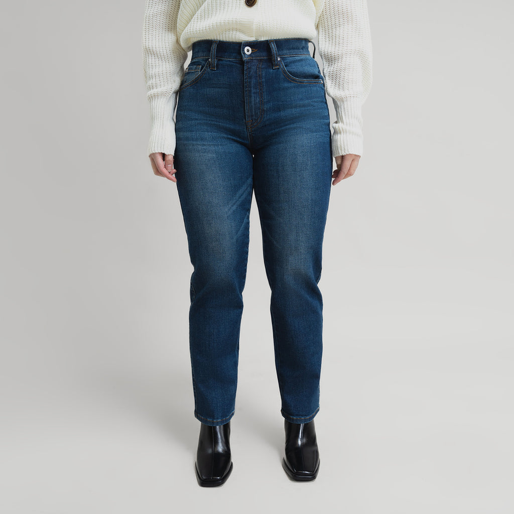 custom air cigarette jeans model Gem in Sur Blue