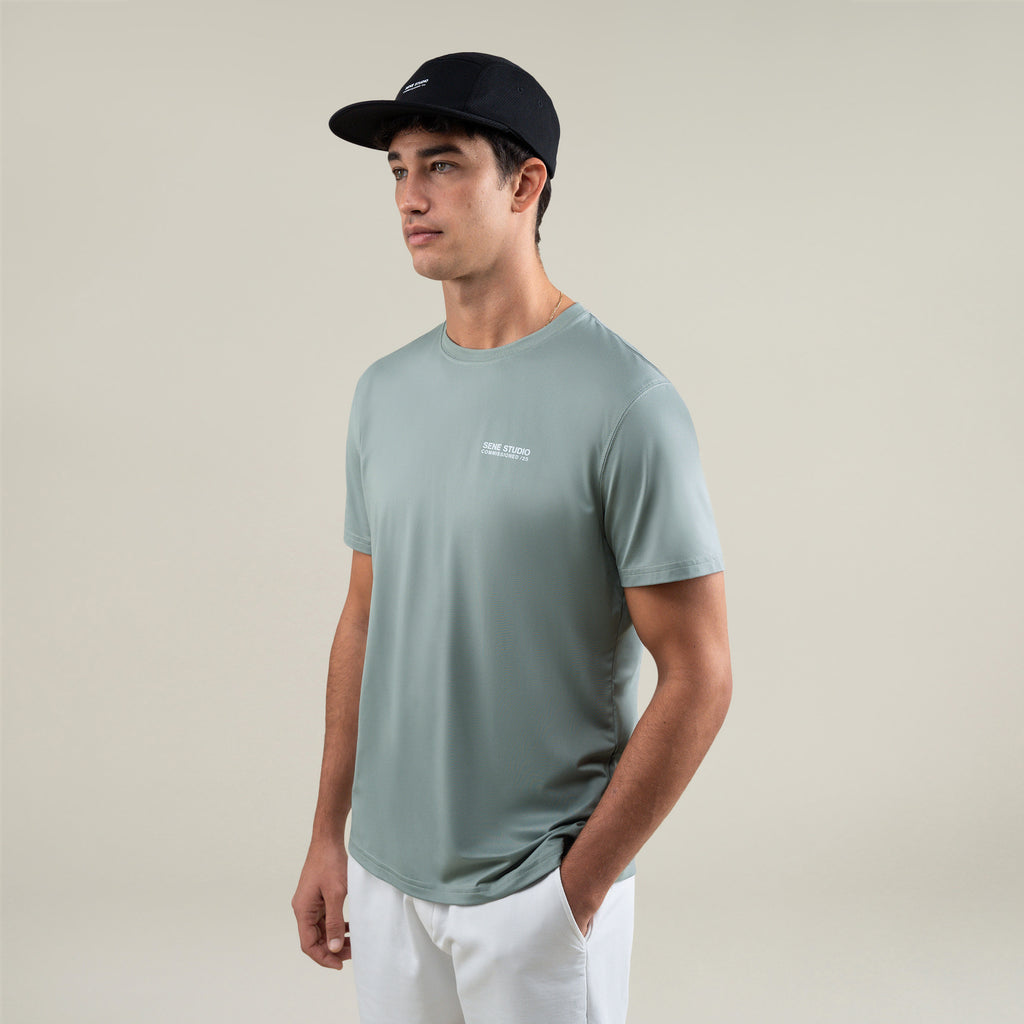 Tags:(Large | 6'1" - 165) Custom t-shirt tee model Jessey in Glacier