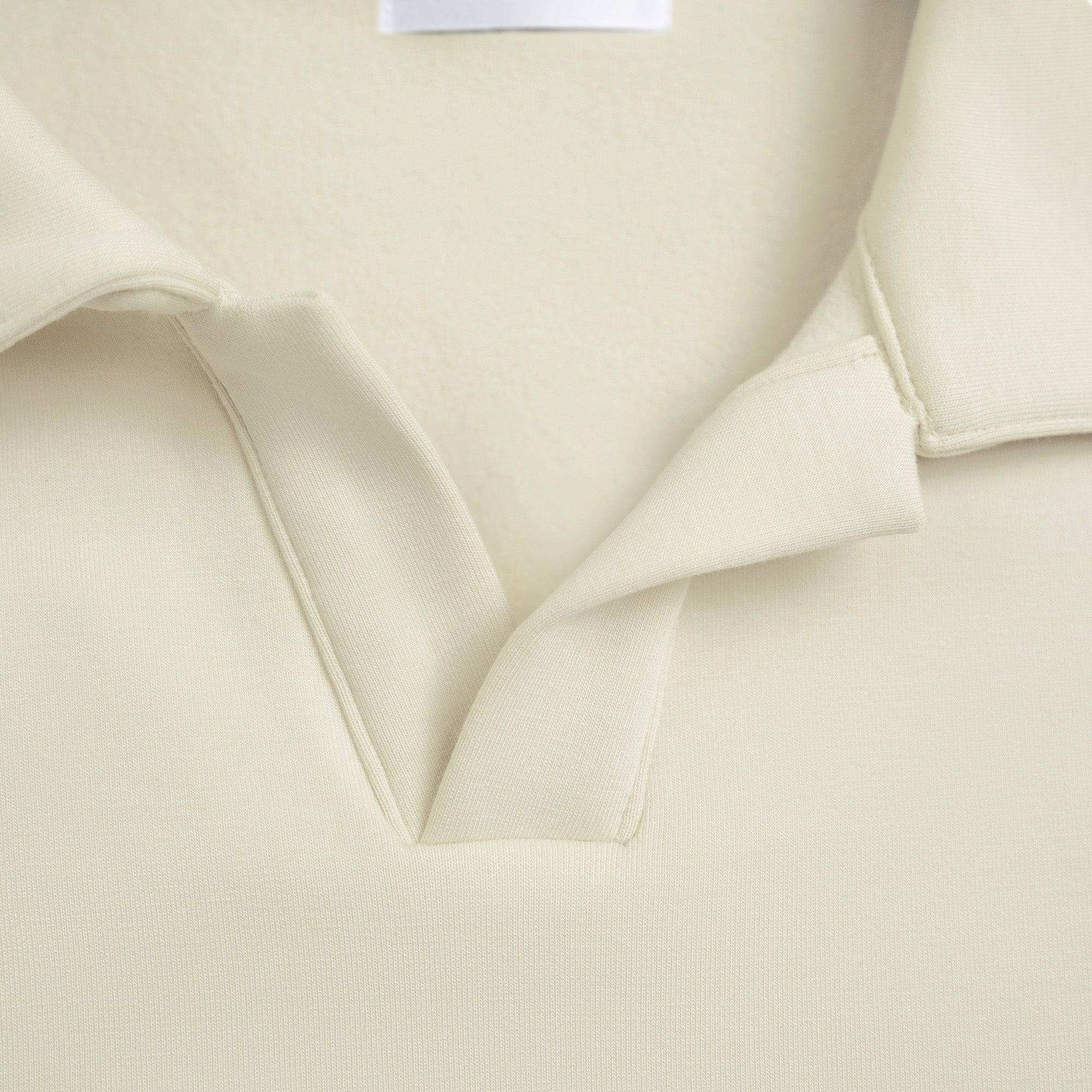 Evening Pullover model tyler in cream