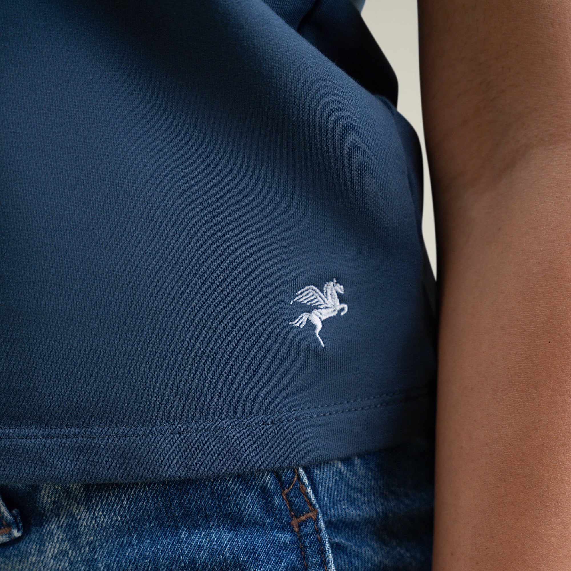 Tags:(Medium) Custom t-shirt tee model Melissa in Deep Sea