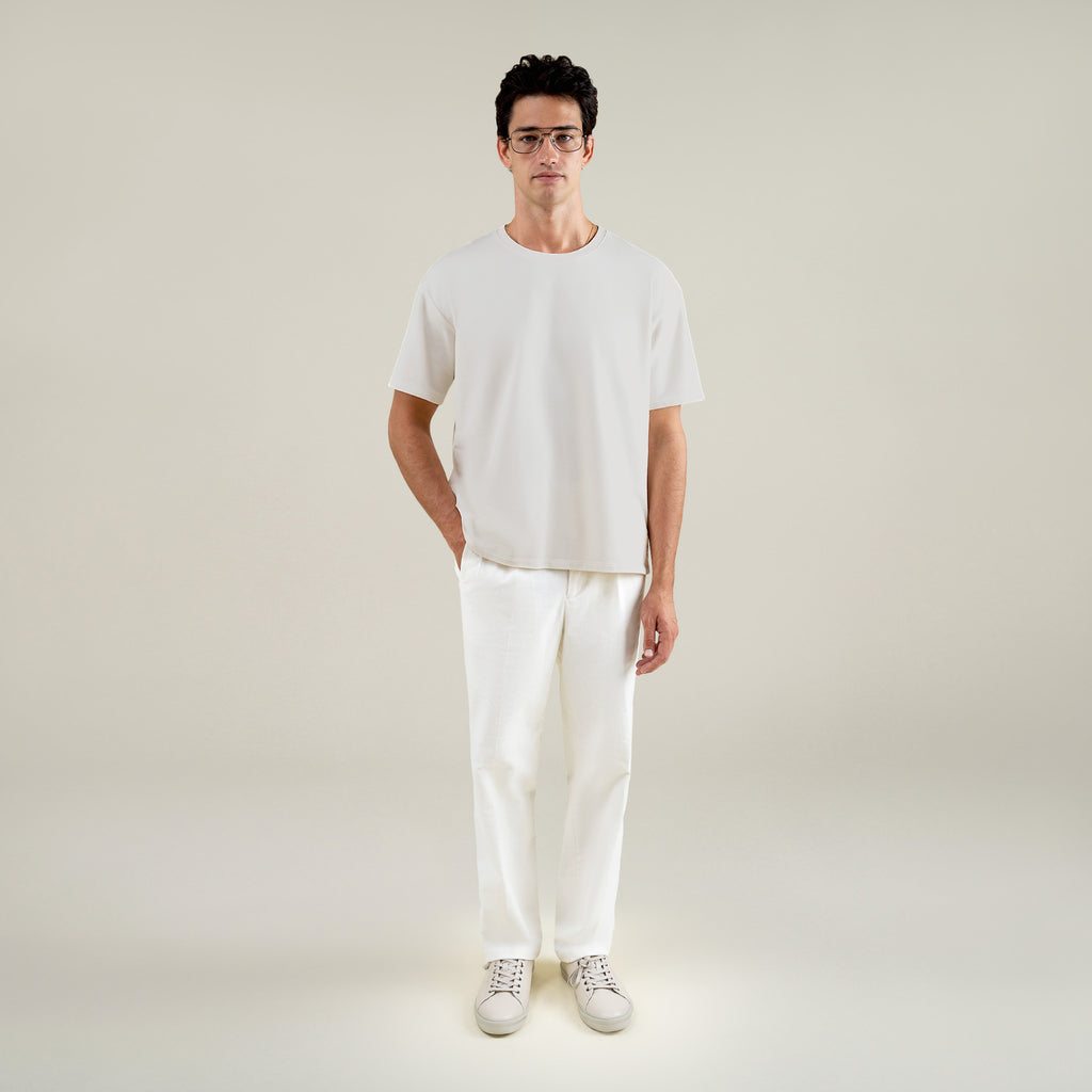 Tags:(Large | 6'1" - 165) Custom t-shirt tee model Jessey in Bone