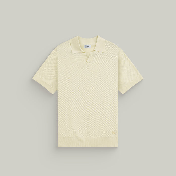 Buttonless Knit Polo