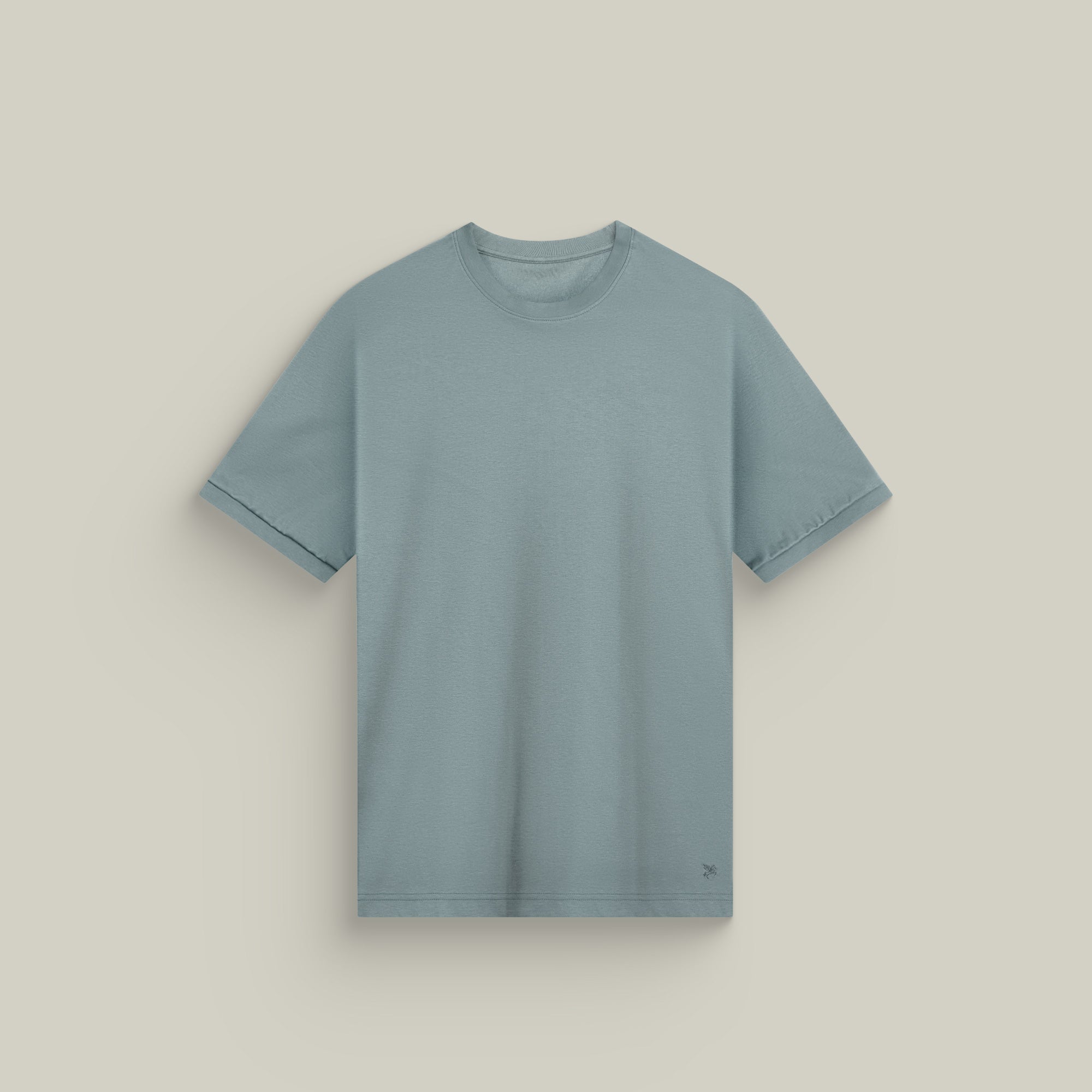 Custom t-shirt model Matteo in Steel