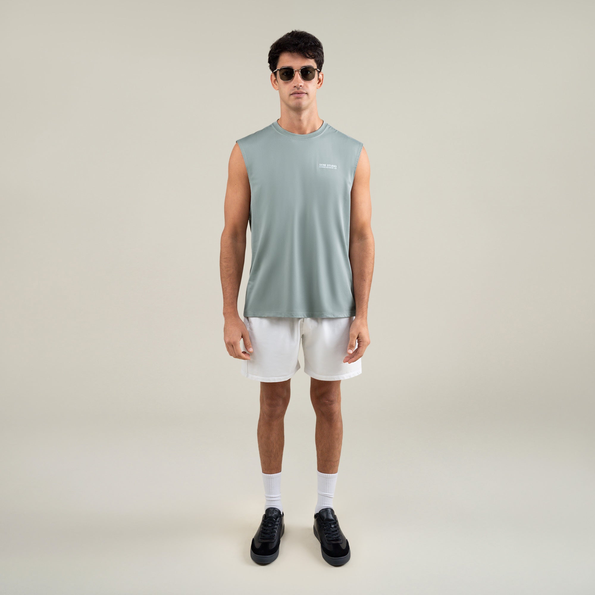 Tags:(Large | 6'1" - 165) Custom t-shirt tee model Jessey in Glacier