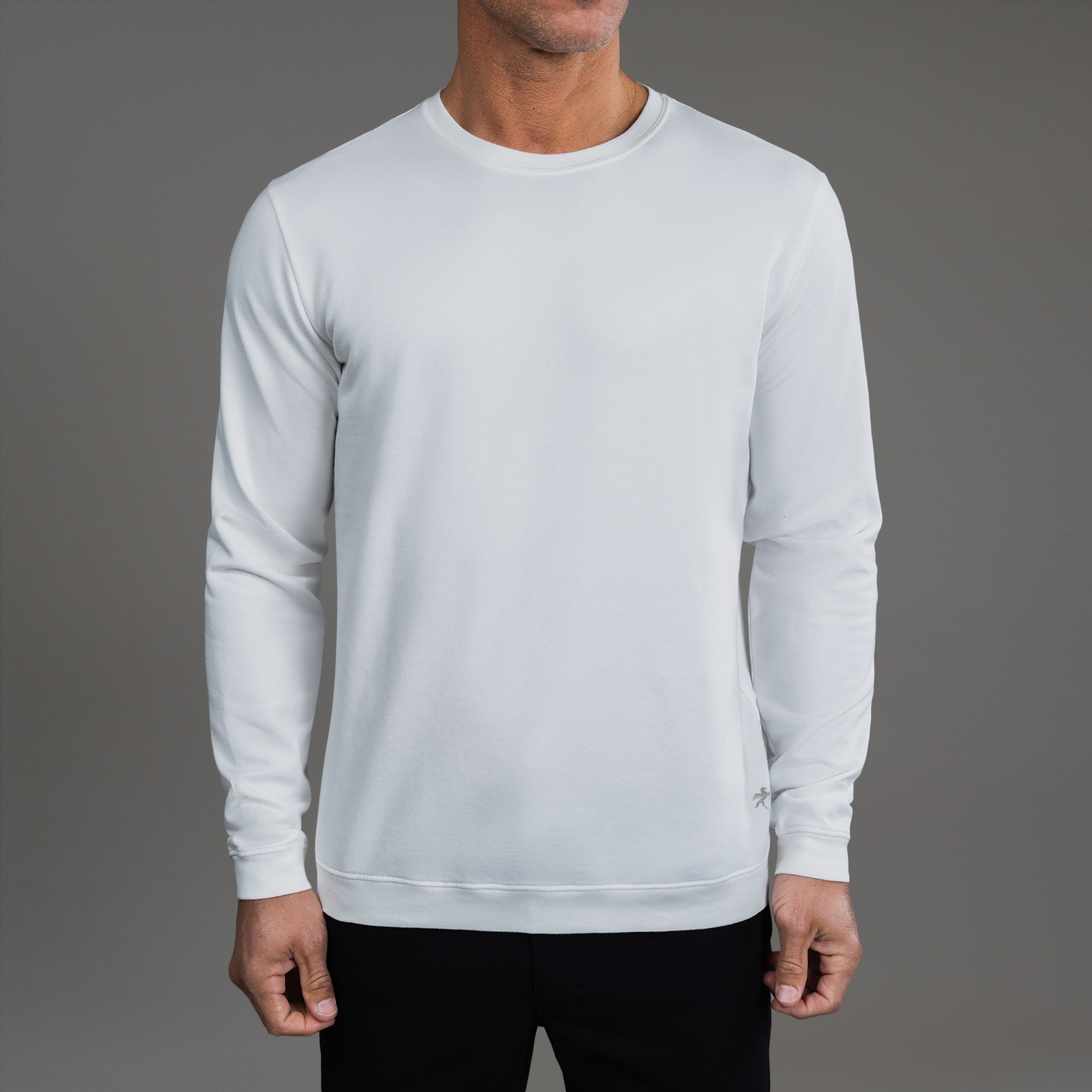 Tags:(6'0" - 180 lbs|Large) custom pullover model Tyler in White