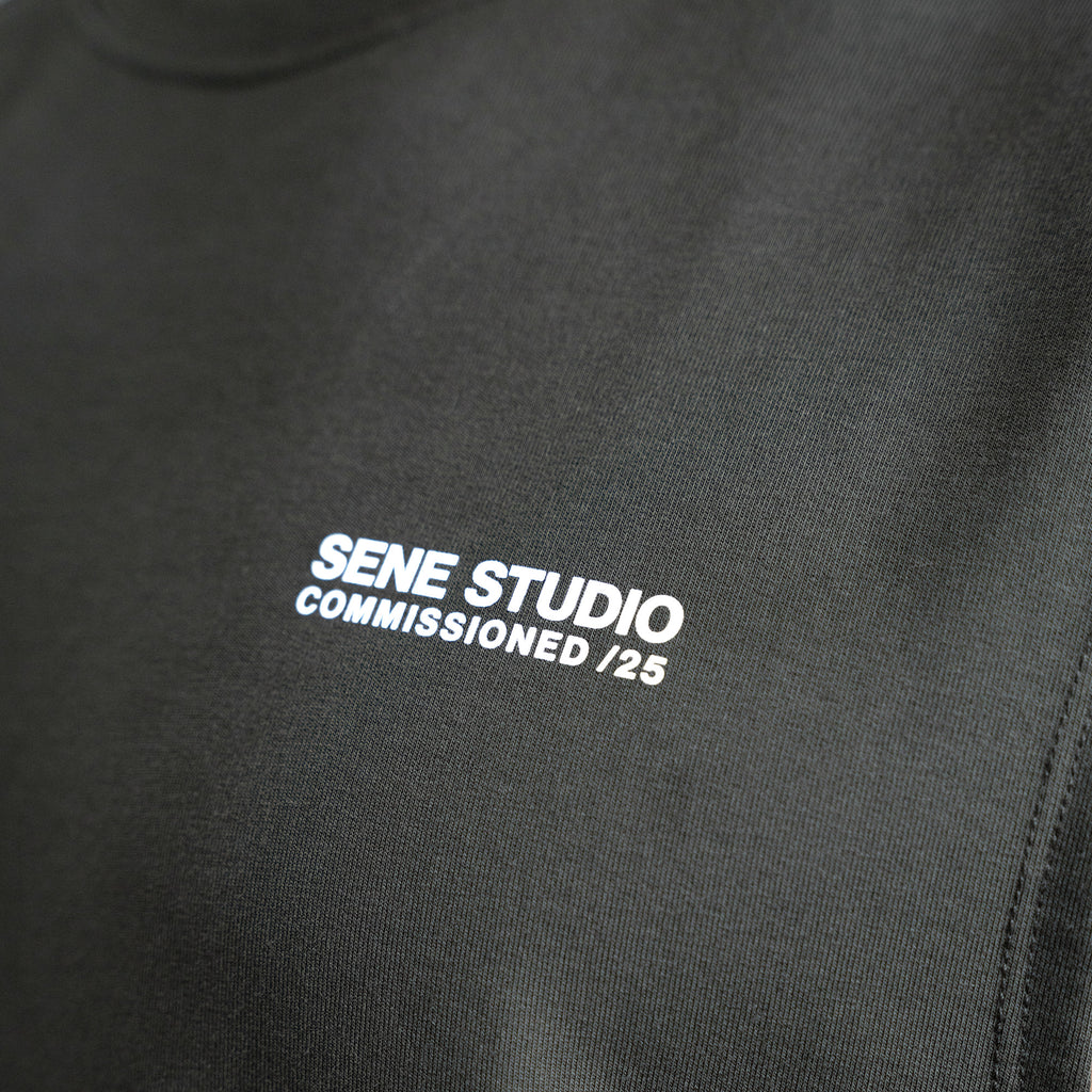 Tags:(6'0" - 180 lbs|Large) custom t-shirt tee model Tyler in Smoke