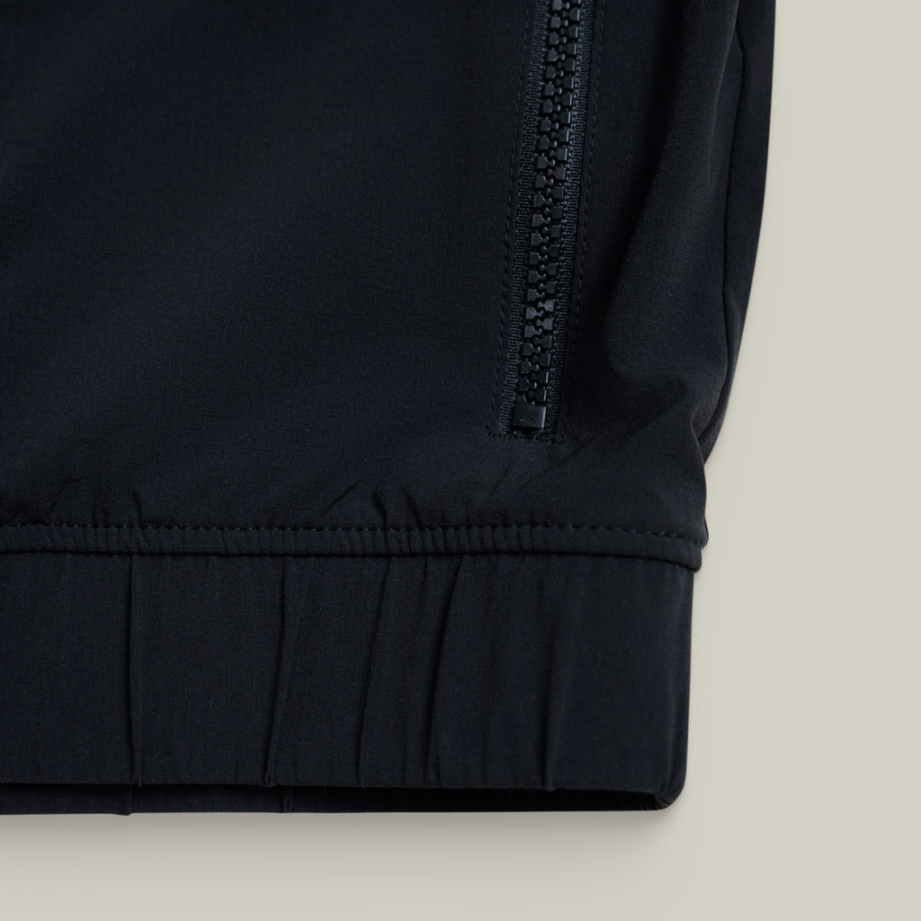 Tags:(Large | 6’2 - 180) Ultralight Nylon Flex Shorts model Kive in Black