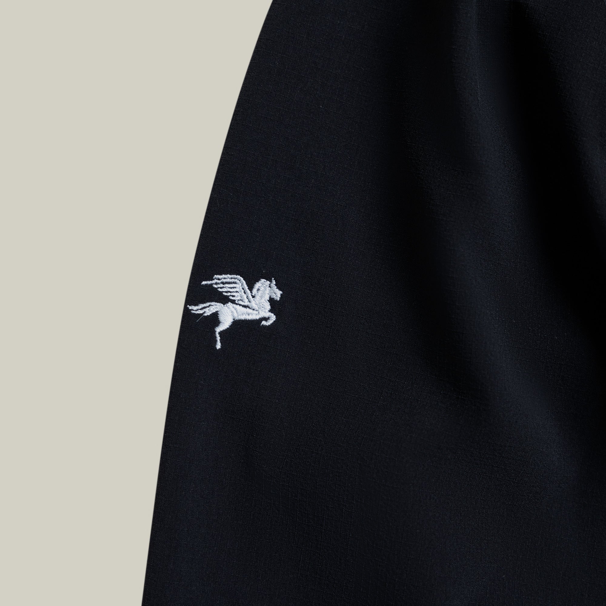 Tags:(Large | 6’2 - 180) Ultralight Nylon Flex Shorts model Kive in Black