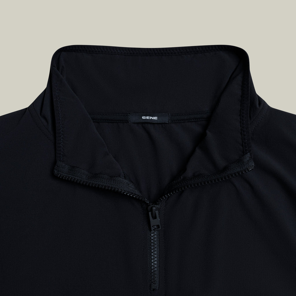 Tags:(Large | 6’2 - 180) Ultralight Nylon Flex Shorts model Kive in Black