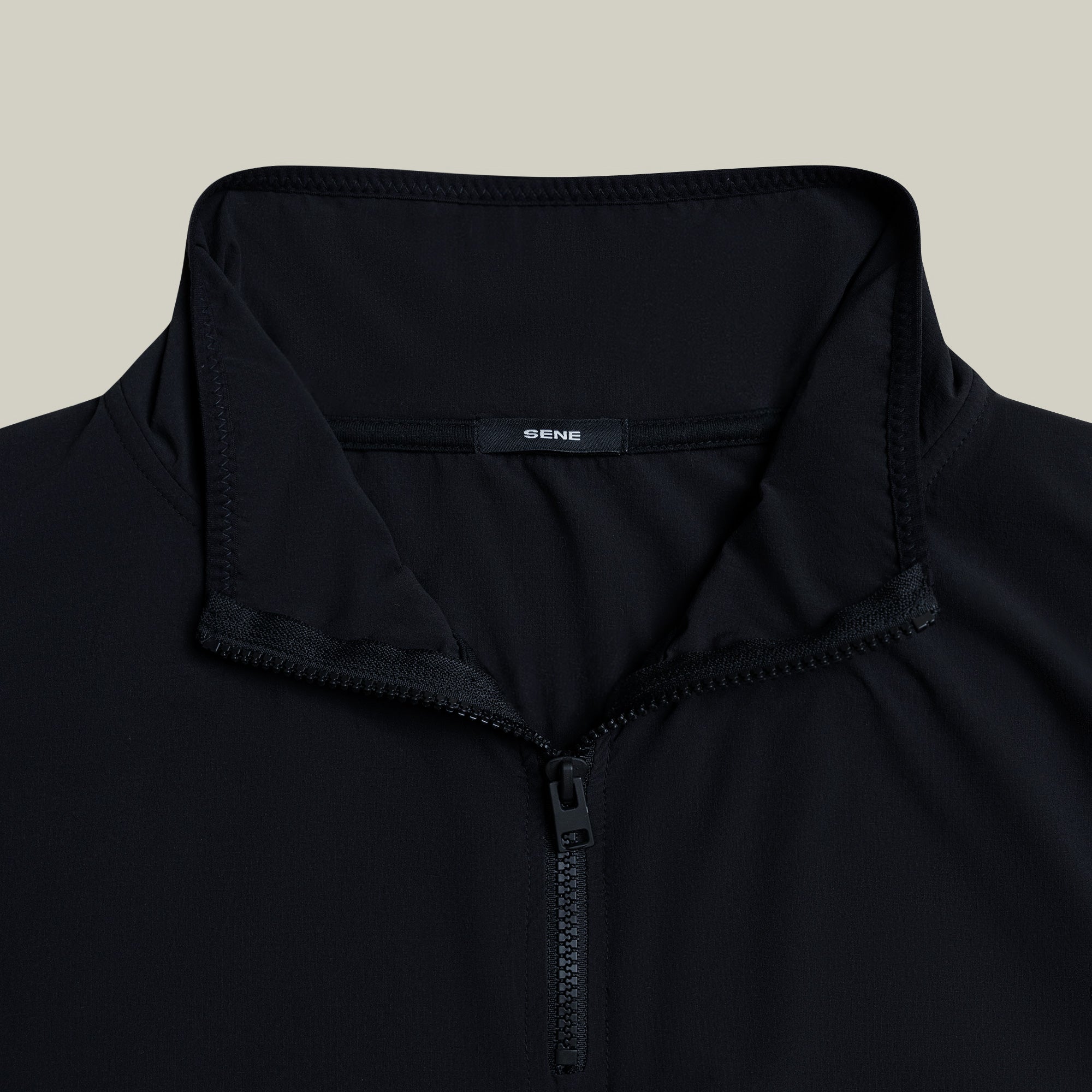 Tags:(Large | 6’2 - 180) Ultralight Nylon Flex Shorts model Kive in Black