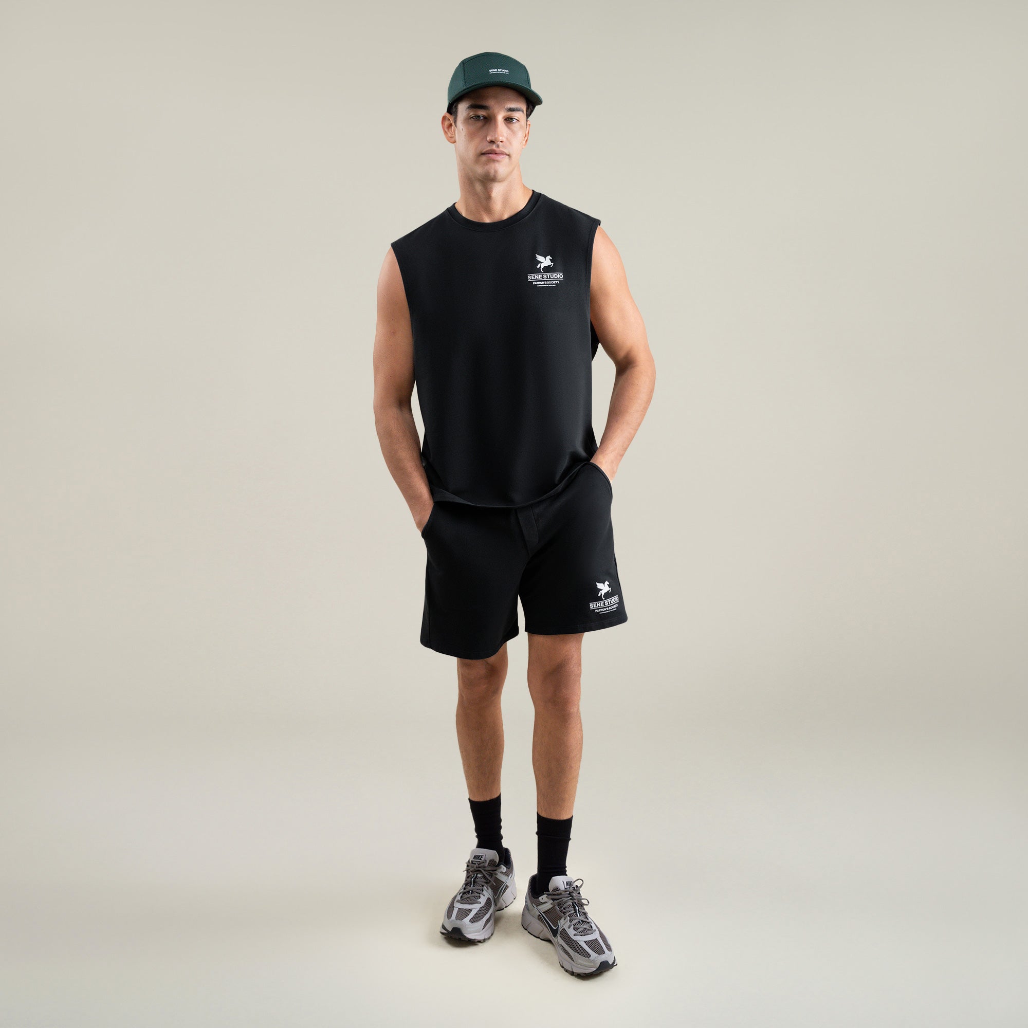 Tags:(Large | 6'1" - 165) Custom t-shirt tee model Jessey in Black