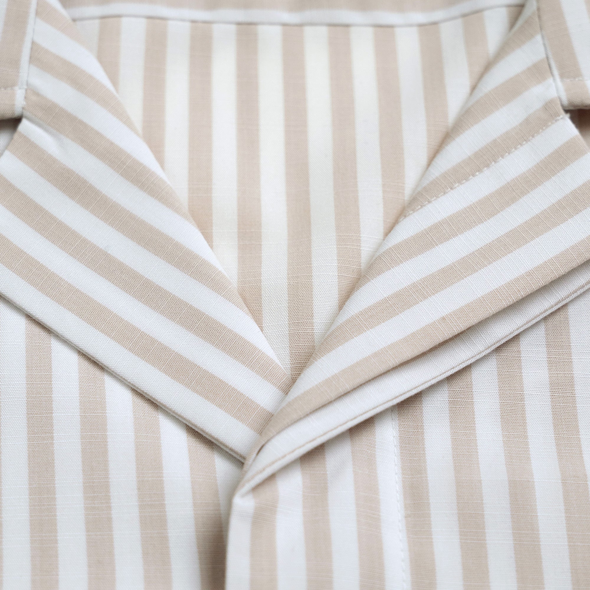 Bamboo Camp Shirt model Tyler in Monterey Stripe