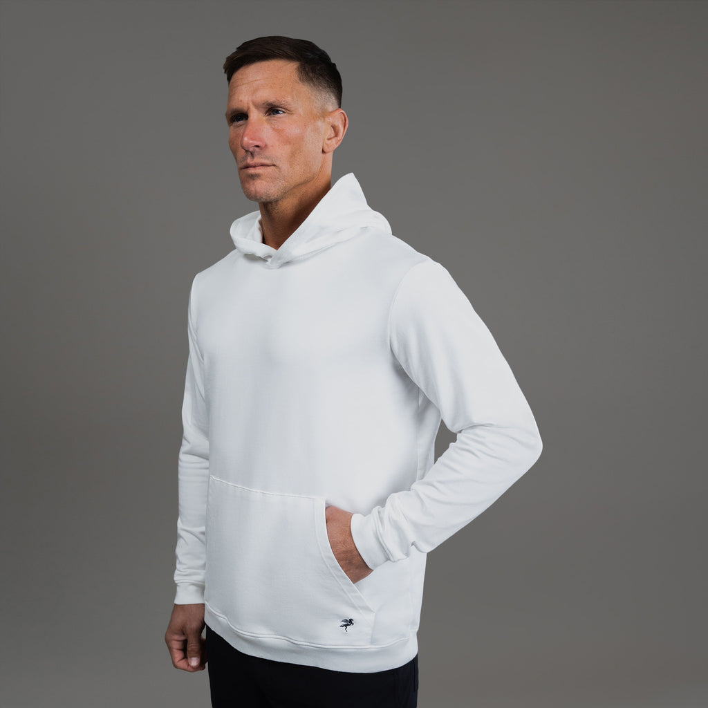 Tags:(6'0" - 180 lbs|Medium) custom hoodie model Tyler in White