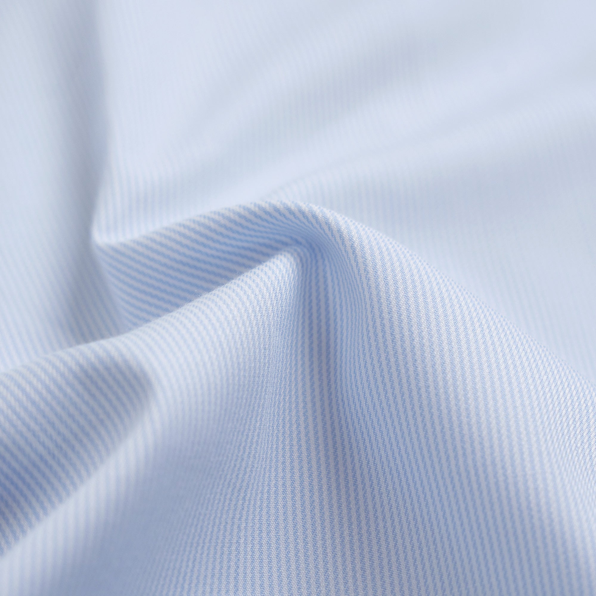 Bamboo Camp Shirt model Tyler in Pacific Mini Stripe
