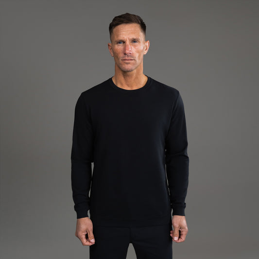 Tags:(6'0" - 180 lbs|Medium) custom pullover model Tyler in Black