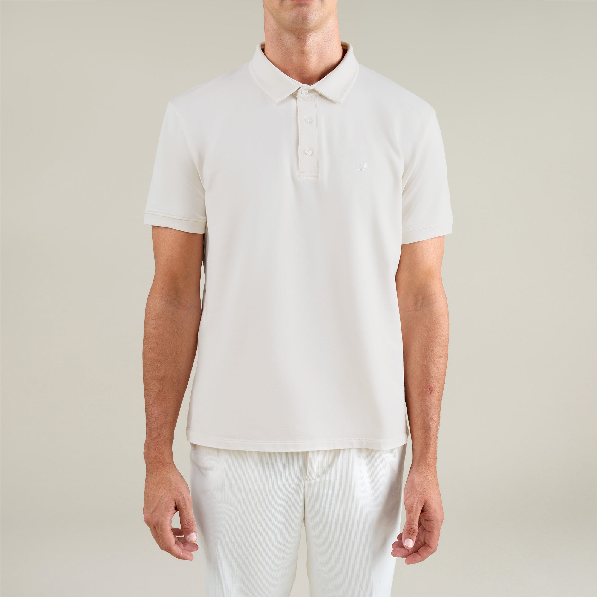 Tags:(6'1" - 165 lbs|Large) Custom t-shirt tee model Jessey in Bone