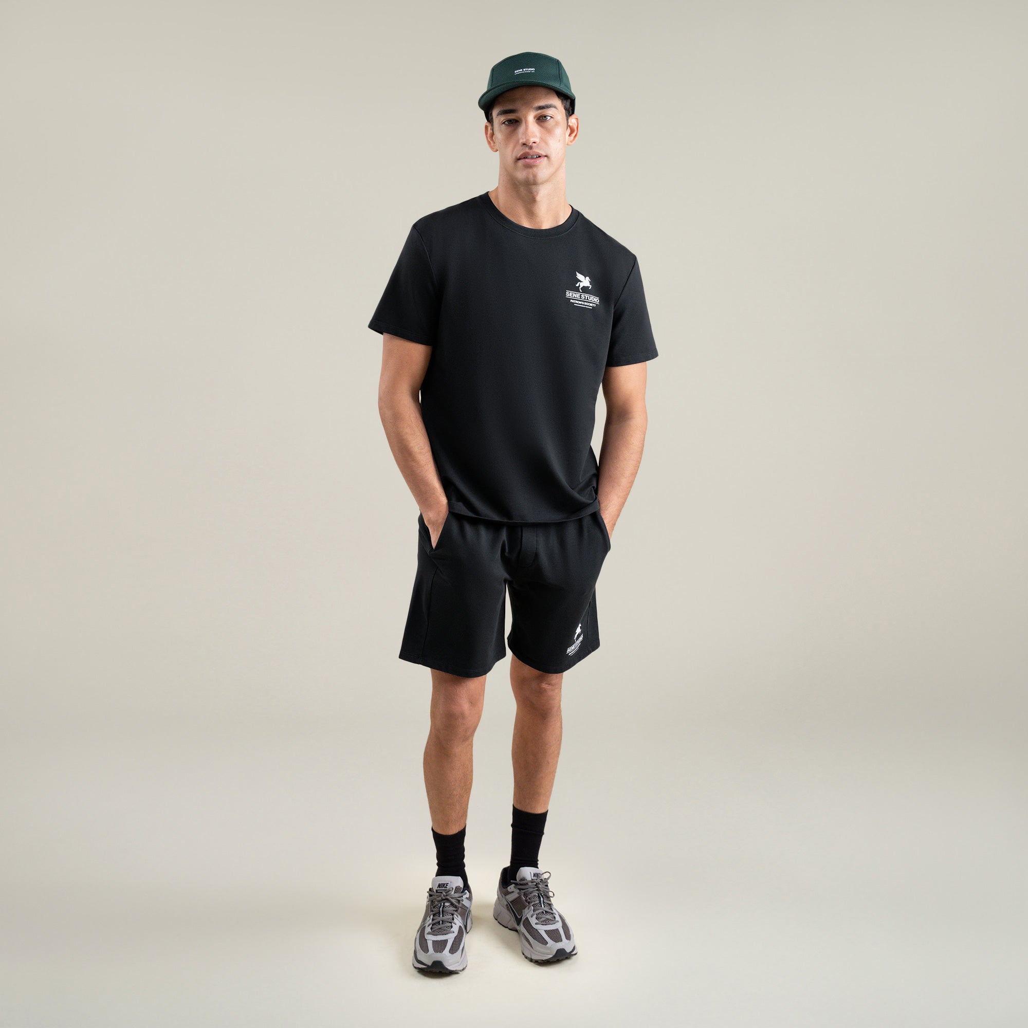 Tags:(Large | 6'1" - 165) Custom t-shirt tee model Jessey in Black