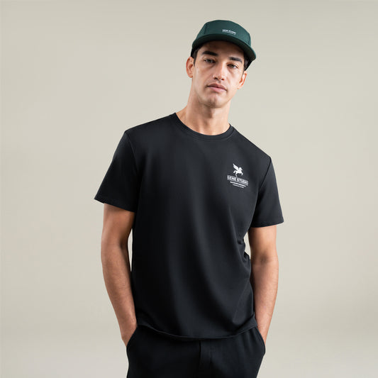 Tags:(Large | 6'1" - 165) Custom t-shirt tee model Jessey in Black