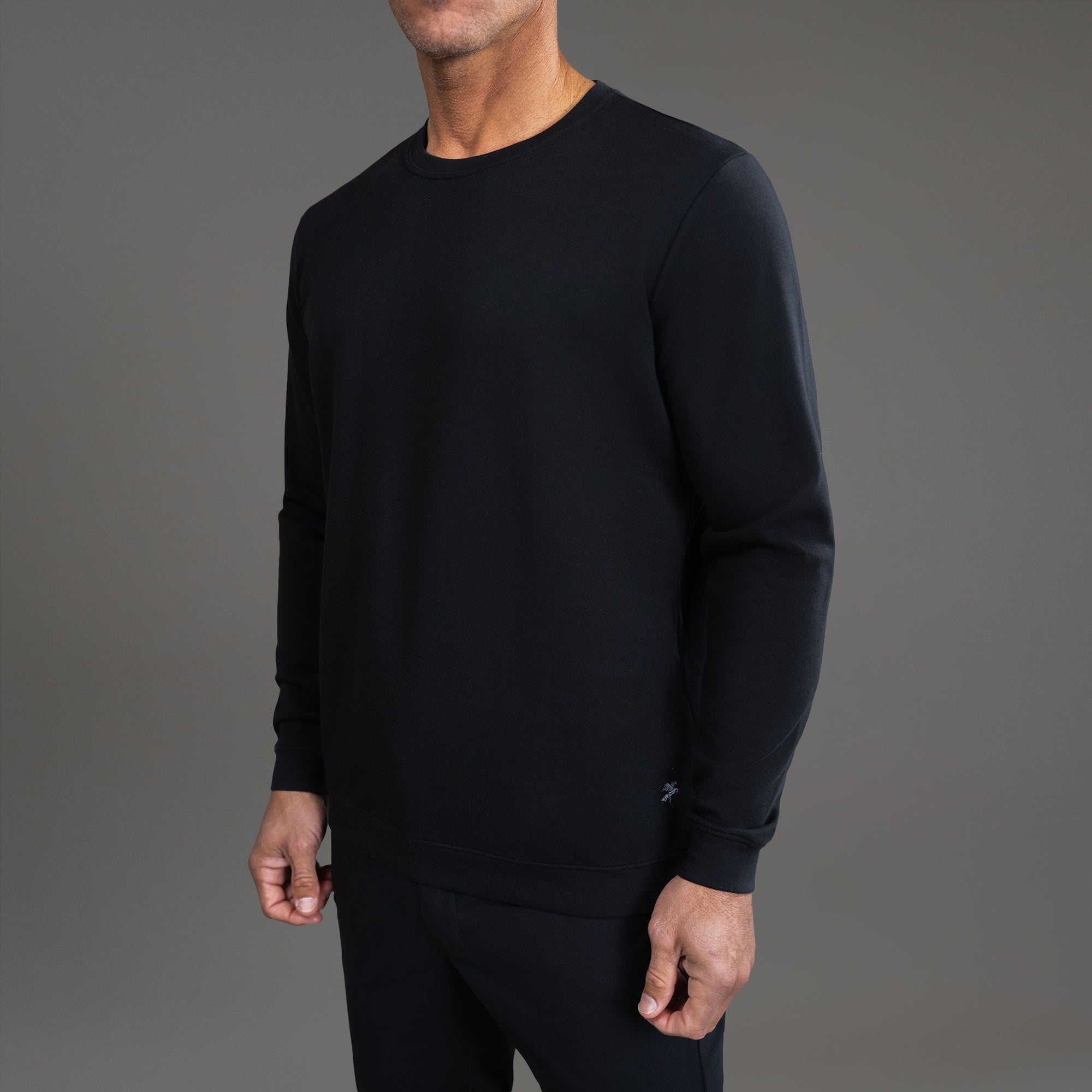 Tags:(6'0" - 180 lbs|Large) custom pullover model Tyler in Black