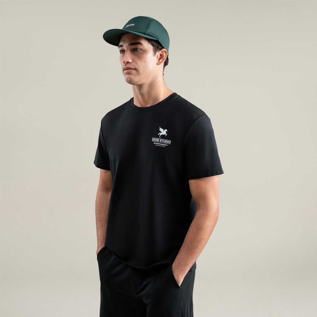 Tags:(Large | 6'1" - 165) Custom t-shirt tee model Jessey in Black