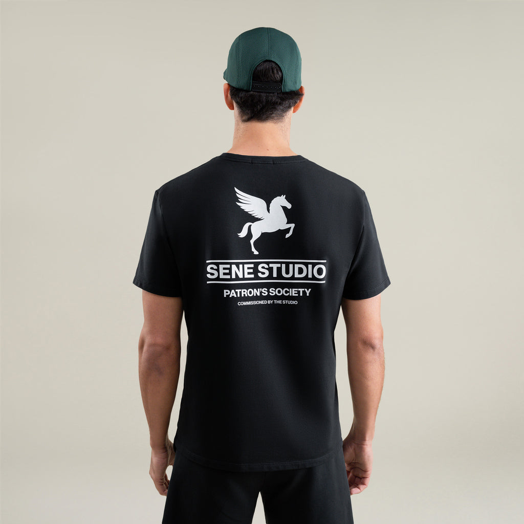 Tags:(Large | 6'1" - 165) Custom t-shirt tee model Jessey in Black