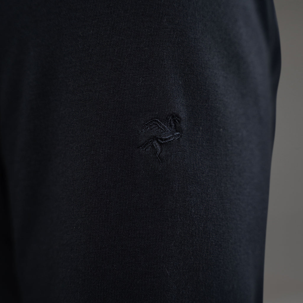 Tags:(6'0" - 180 lbs|Large) custom t-shirt tee model Tyler in Black