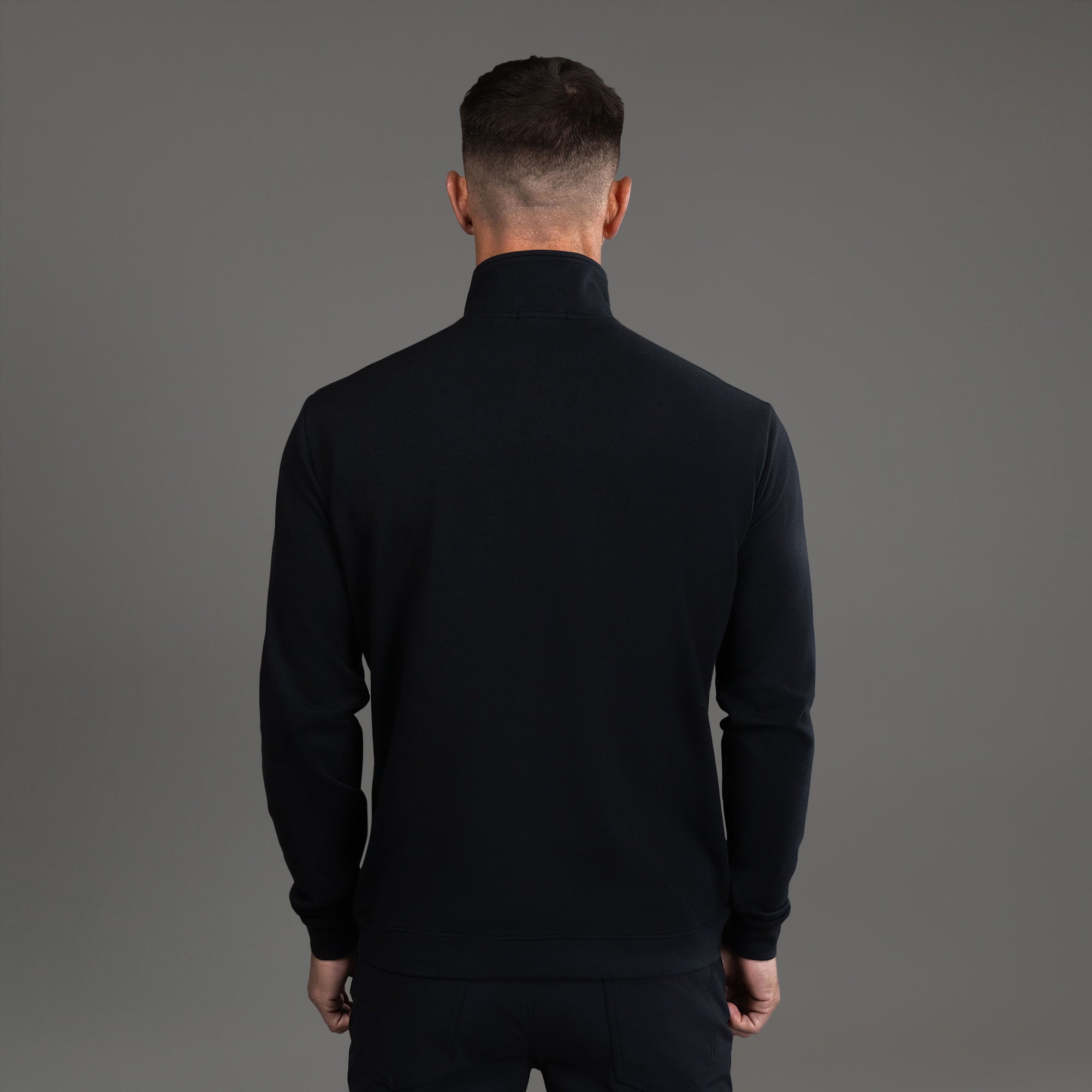 Tags:(6'0" - 180 lbs|Large) custom t-shirt tee model Tyler in Black