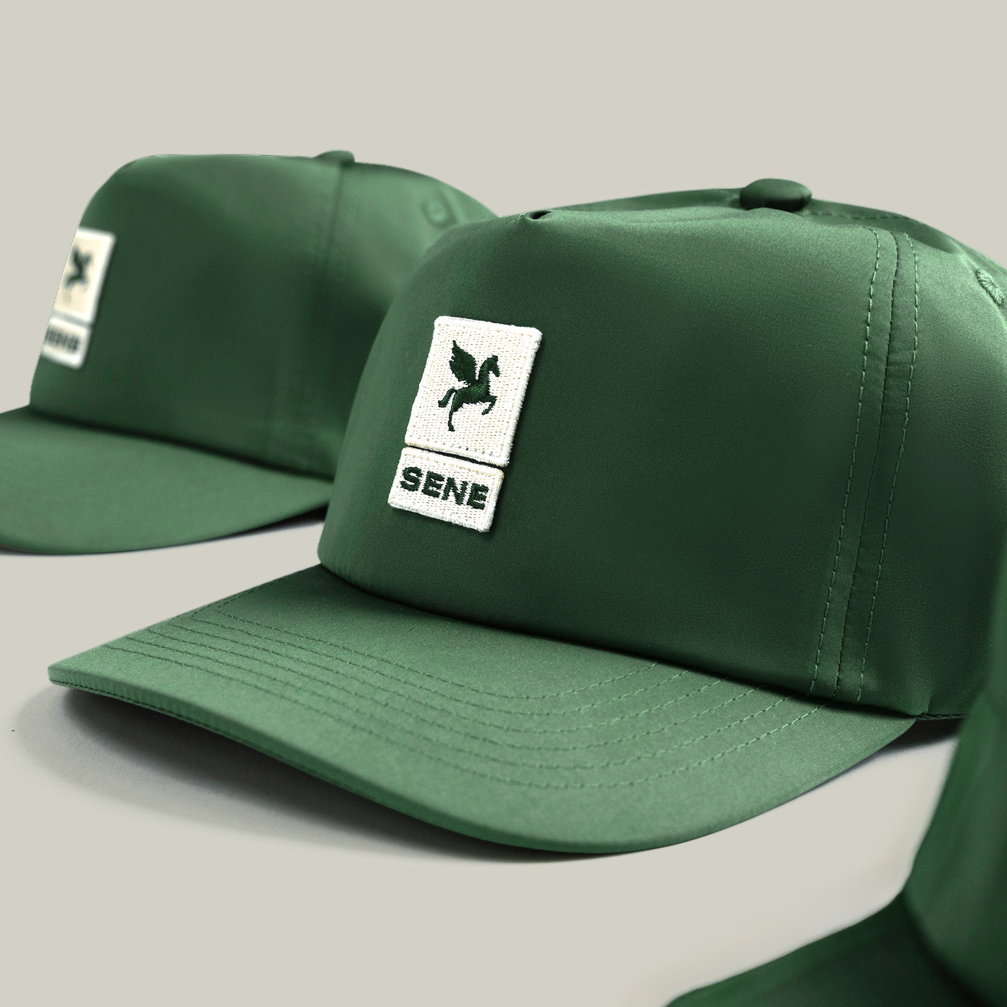 Sene hat model Tyler in Court Green