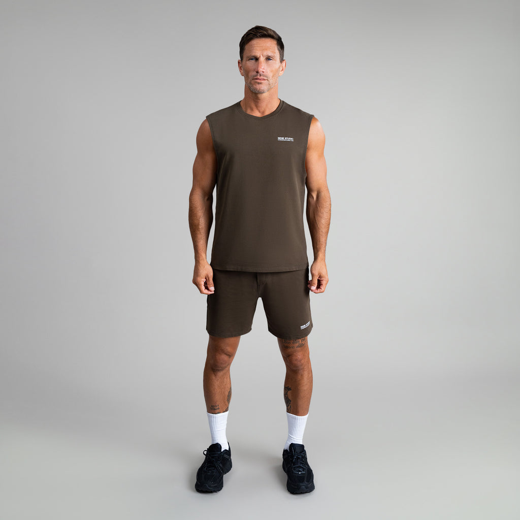 Tags:(6'0" - 180 lbs|Large) custom t-shirt tee model Tyler in Umber