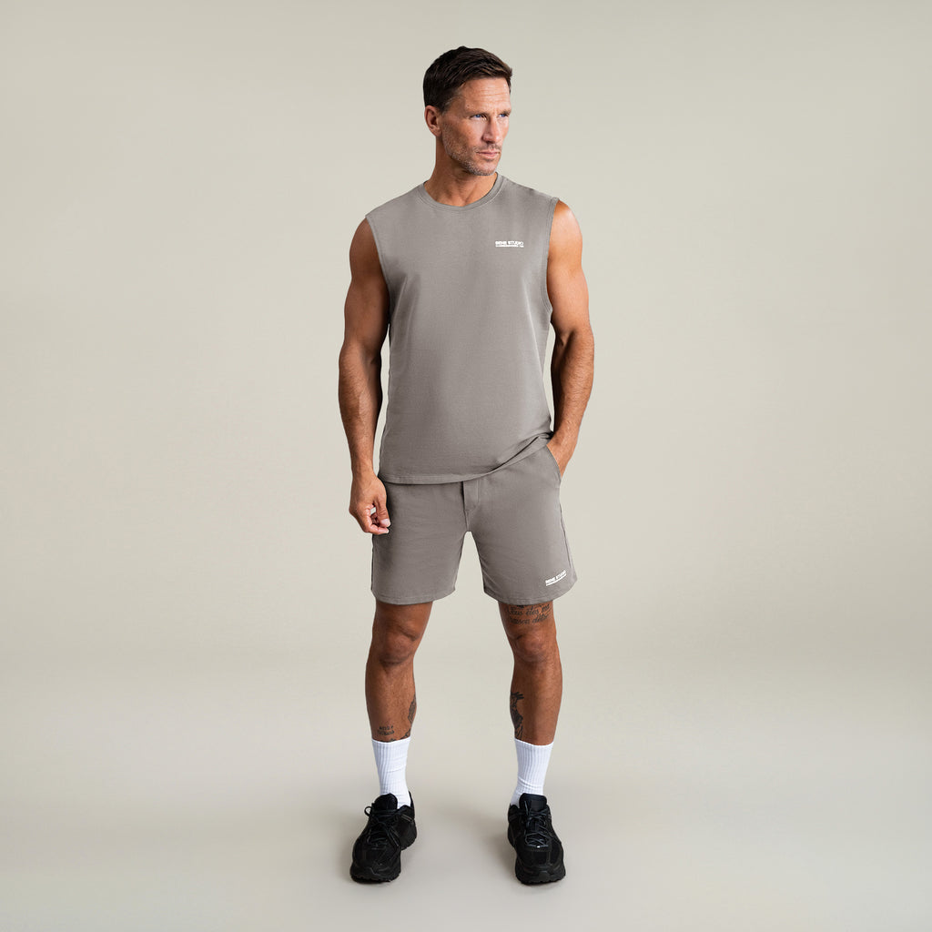 Tags:(6'0" - 180 lbs|Medium) custom pullover model Tyler in Frost Gray