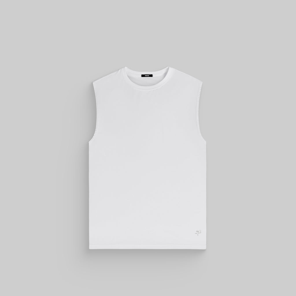 CoolTech WH Tank Top - White