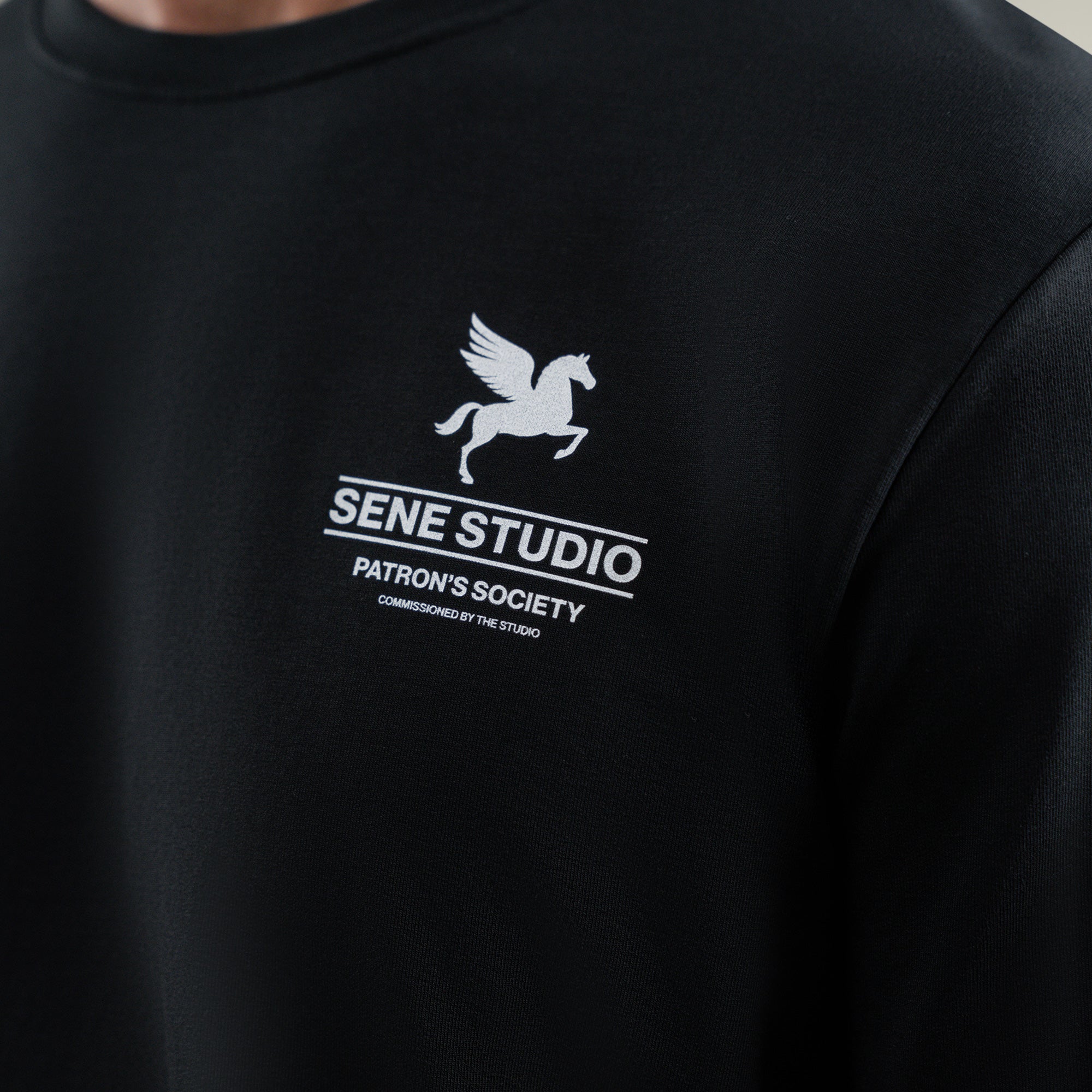 Tags:(Large | 6'1" - 165) Custom t-shirt tee model Jessey in Black