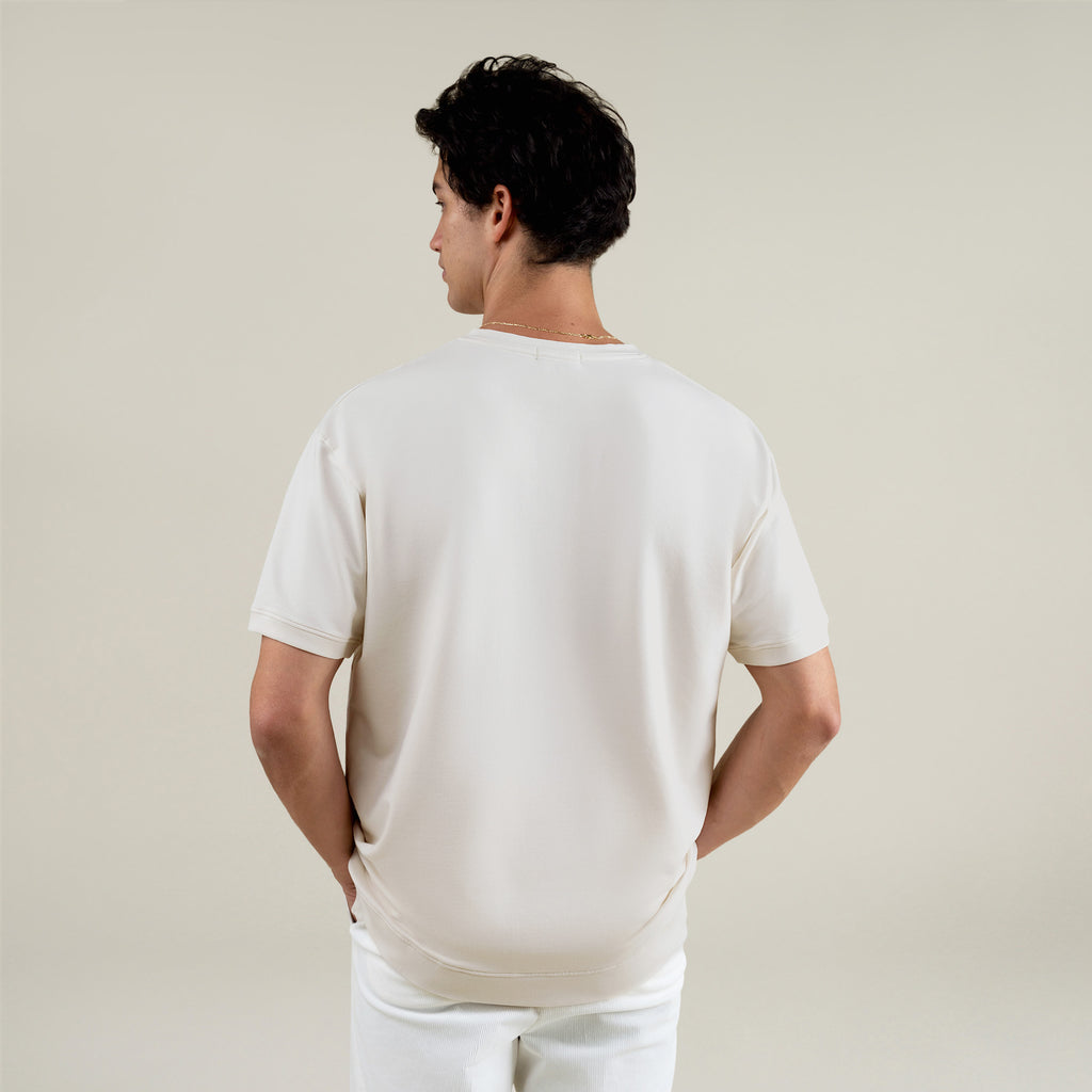 Tags:(Large | 6'1" - 165) Custom t-shirt tee model Jessey in Bone