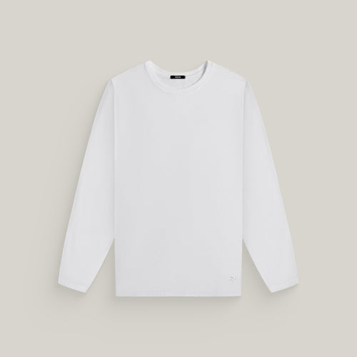 Tags:(6'0"|180 lbs) Custom tee model Tyler in White