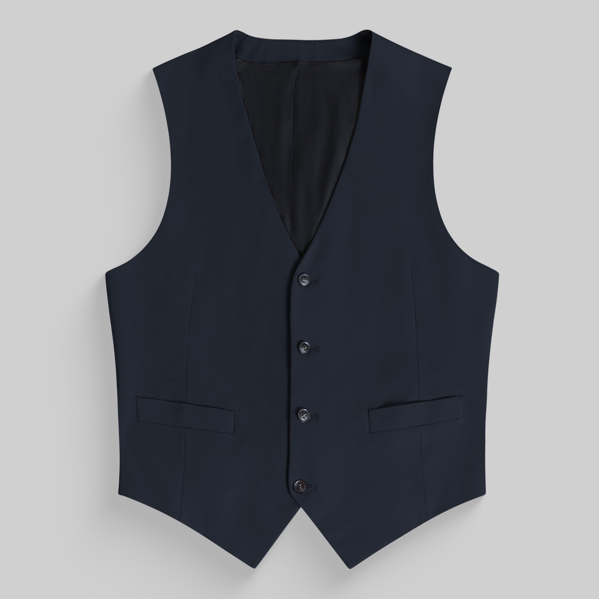 Custom suit vest model Guillermo in Charcoal
