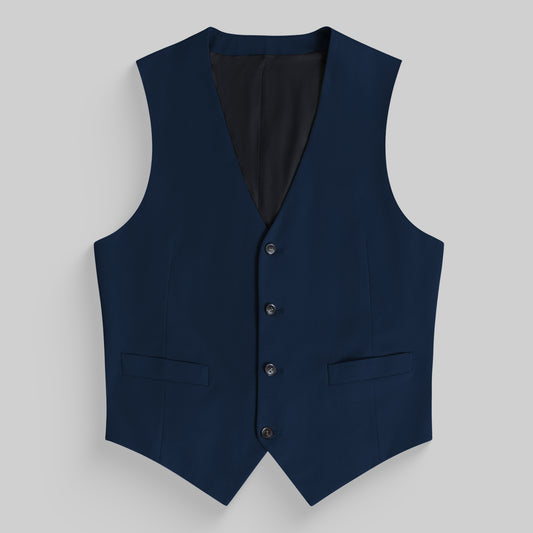 Custom suit vest model Guillermo in Navy