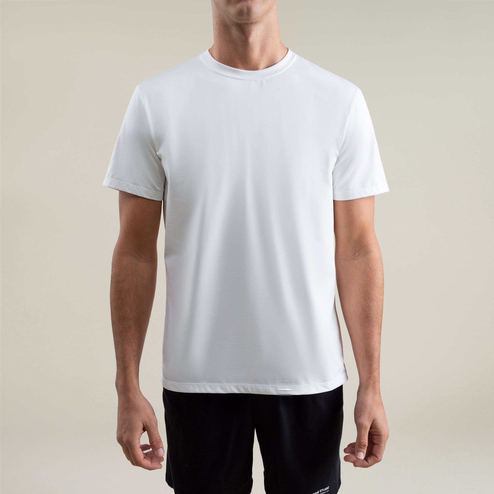 Tags:(Large | 6'1" - 165) Custom t-shirt tee model Jessey in White