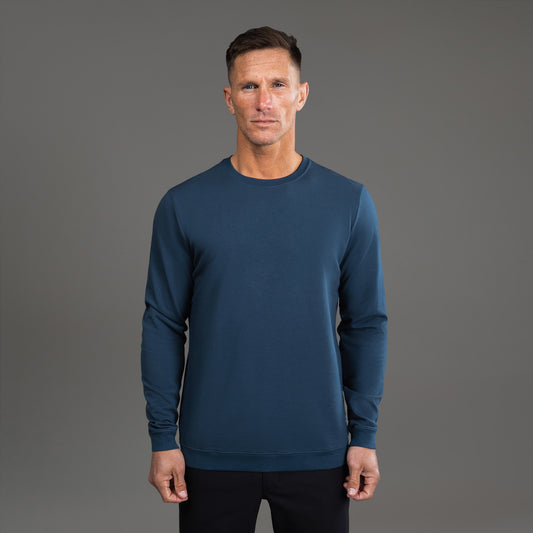 Tags:(6'0" - 180 lbs|Medium) custom pullover model Tyler in Deep Sea