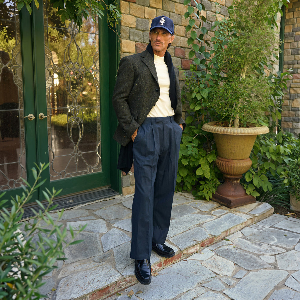 Ford Wool Straight Trouser model Tyler in Regent